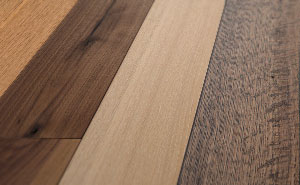Custom Wide Plank Hardwood Floor Pre finished Samples by Oak and Broad