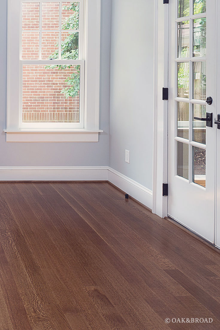 Wide Plank White Oak Floor By Oak And Broad | Select & Better Rift & Quartered