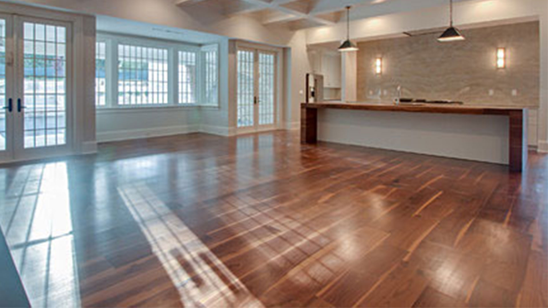 Wide Plank Black Walnut Flooring in a North Carolina Home — Oak and Broad