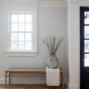 Oak Hardwood Floor With White Wall - Oak And Broad